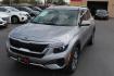 2021 GRAY Kia Seltos EX (KNDERCAA2M7) with an 2.0L L4 DOHC 16V engine, CVT transmission, located at 3701 Avenue Q, Lubbock, 79412, 33.560417, -101.855019- Photo#1