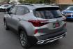 2021 GRAY Kia Seltos EX (KNDERCAA2M7) with an 2.0L L4 DOHC 16V engine, CVT transmission, located at 3701 Avenue Q, Lubbock, 79412, 33.560417, -101.855019- Photo#2