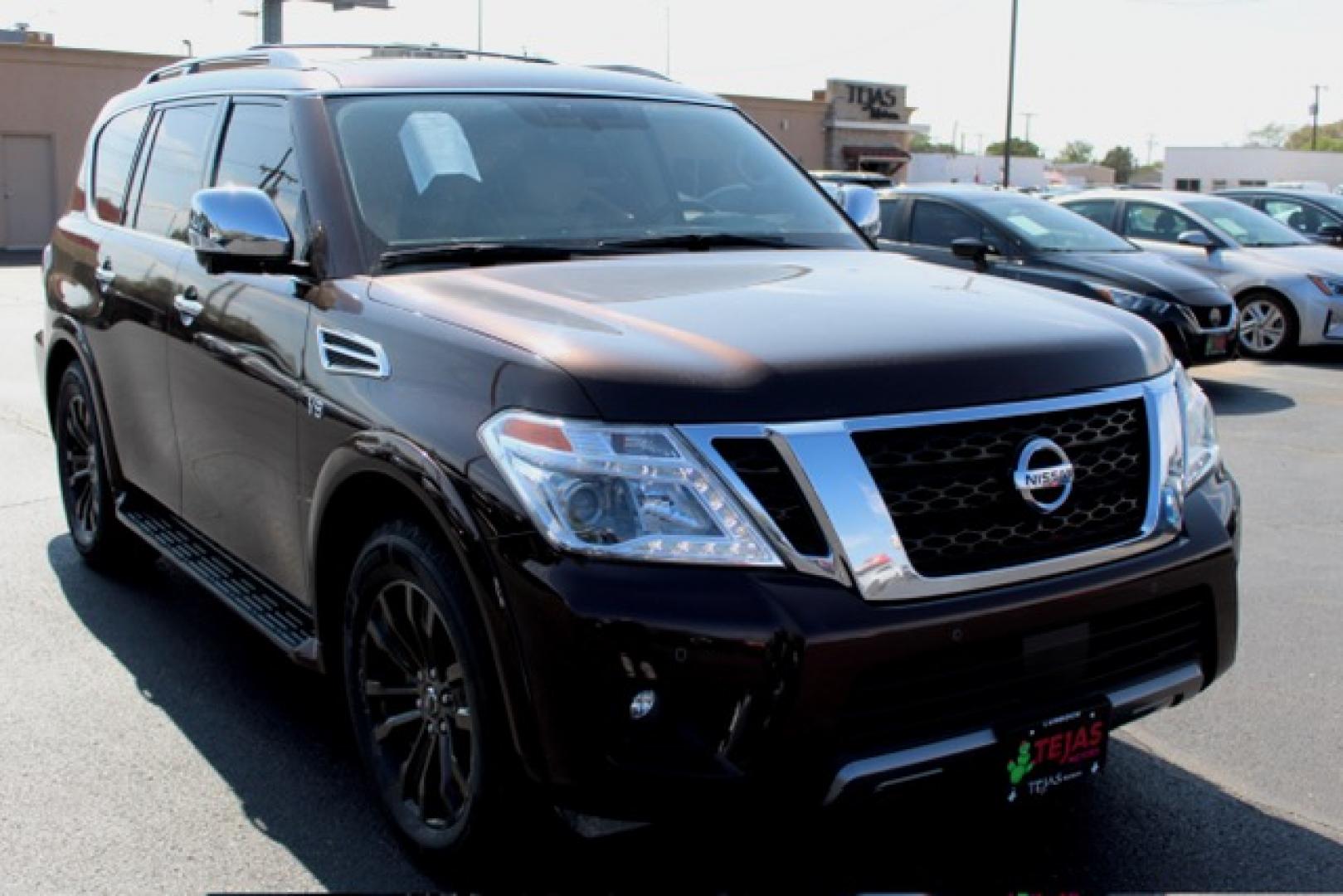2019 Nissan Armada SL 2WD (JN8AY2NF9K9) with an 5.6L V8 DOHC 32V engine, 7A transmission, located at 4110 Avenue Q, Lubbock, 79412, 33.556553, -101.855820- Photo#0