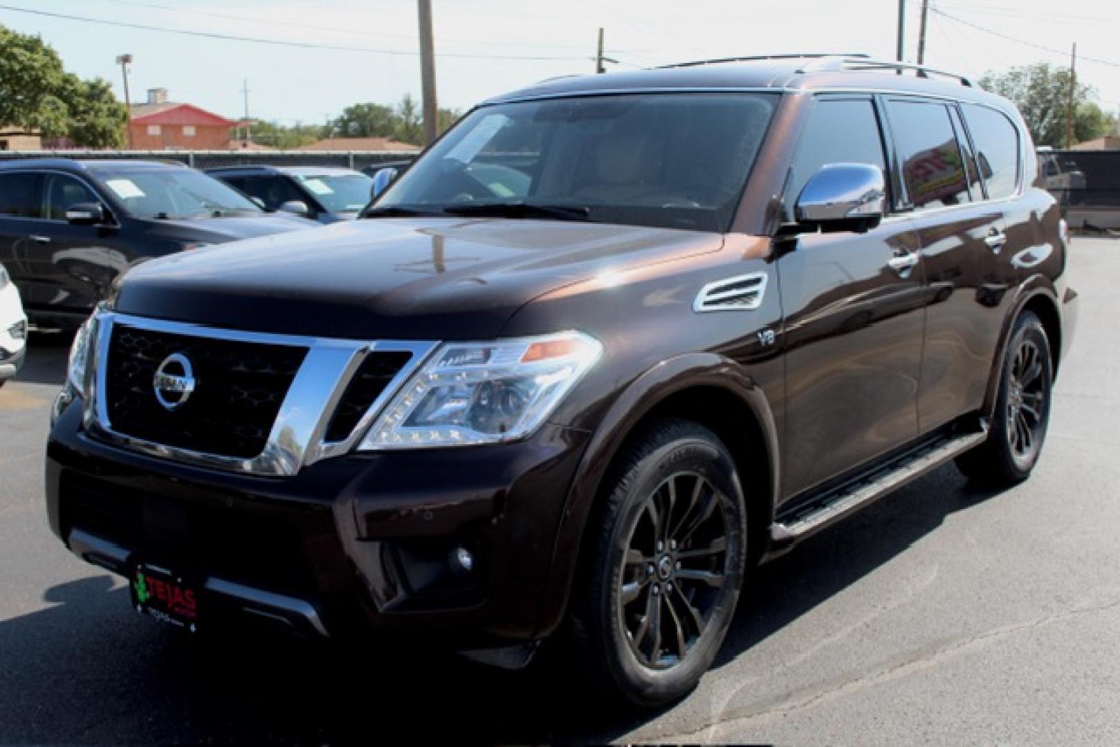 2019 Nissan Armada SL 2WD (JN8AY2NF9K9) with an 5.6L V8 DOHC 32V engine, 7A transmission, located at 4110 Avenue Q, Lubbock, 79412, 33.556553, -101.855820- Photo#1